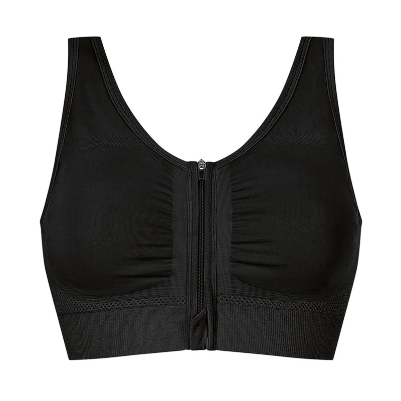 SOUTIEN GORGE EMILIA ZIP ST LOW 90 100 Noir Plus Sante